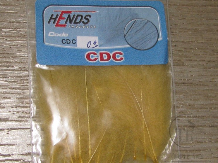  Перья CDC 25 ps Hends # 03 Ginger