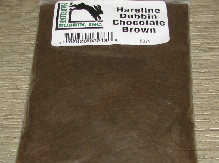 Кроличий даббинг Rabbit Dubbing Chocolate Brown Hareline