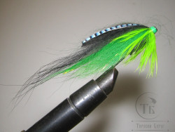 Муха лососёвая Bottle Heavy ( 10 ) Jay Kola Green FGH 