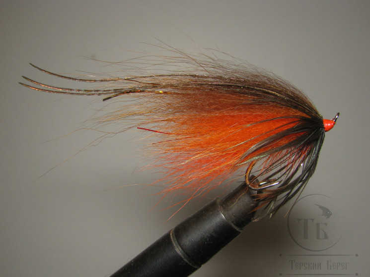 Муха лососёвая Pahtakorva ( 21 ) OrH Brown Pahtakorva Partridge Salar Silver № 3