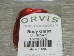 Силиконовая нить Body Glass Lt. Brown Orvis