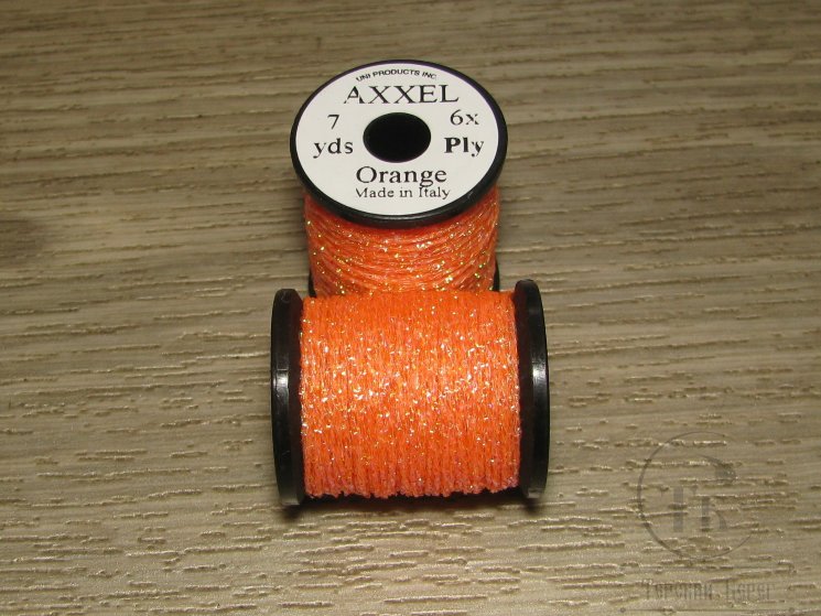 Плетеный люрекс UNI AXXEL 6 x ply Orange