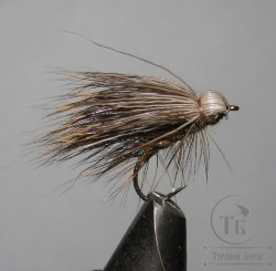 Mуха  Caddis (61) Elk Brown  Kumho № 10