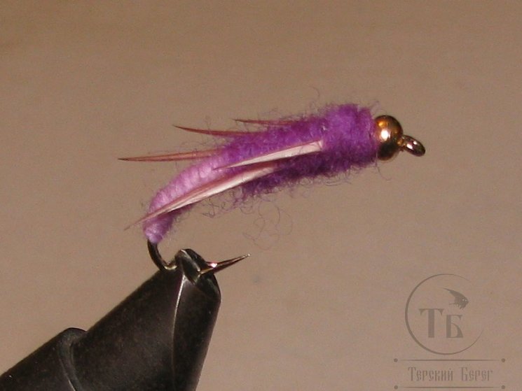 Муха нимфа Biot ( 44 ) Prince GH nymph Lavender кр. Stim. № 8