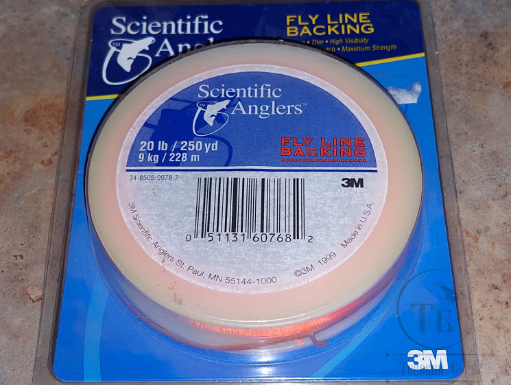 Бэкинг Backing 20 lb / 9 kg 250 yd / 228 m Fl. Orange Scientific Anglers