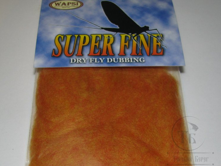 Даббинг Superfine dry fly dub Ginger Variant Wapsi / Metz