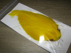 Скальп петуха Cock Cape Premium Yellow