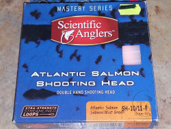Стреляющая головка Mastery Atlantic Salmon Salmon / Mist Green SH - 10 /11 - F 12.6 m 42 g SCIENTIFIC ANGLERS 