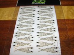 Спинки креветок Pro Shrimp Shell Skeleton (Compact) MD 24 pcs Clear Base Tan Dots Pro Sportfisher