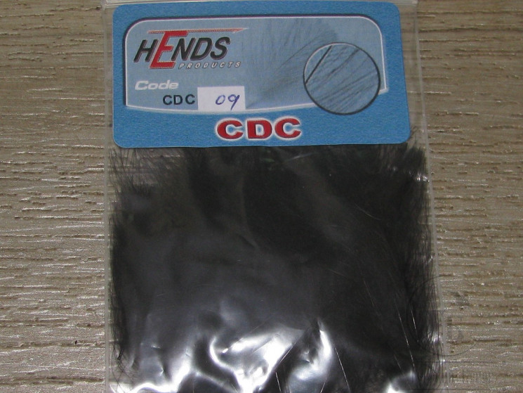 Перья CDC 25 ps Hends # 09 Black