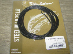 Полилидер 7 ft ( 2.1 m ) Polyleader Steelhead 25 lb Sink 7 Black Kola Salmon