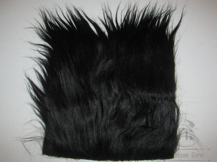 Искусственный мех / Craft Fur Black (7-9 cm)