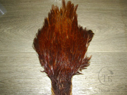 Скальп петуха Cock Cape Premium XL Red Brown