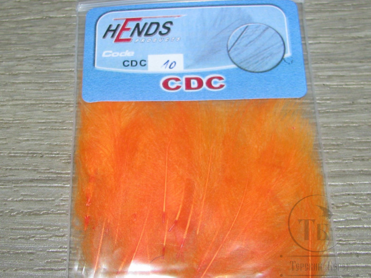 Перья CDC 25 ps Hends # 10 Fl. Orange