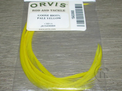 Перо гусиное биот / Goose Biot Pale Yellow Orvis