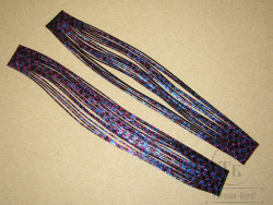 Резиновые ножки Rubber Legs CR 25 Crystal Purple Blue