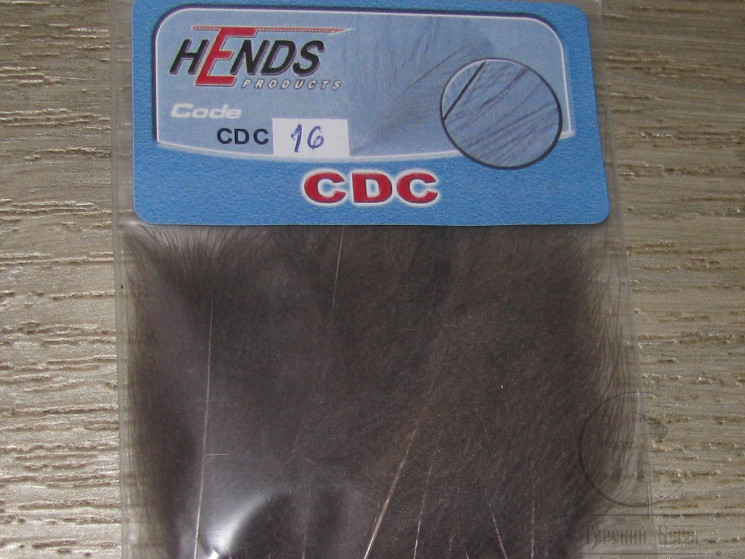 Перья CDC 25 ps Hends # 16 Brown Grey