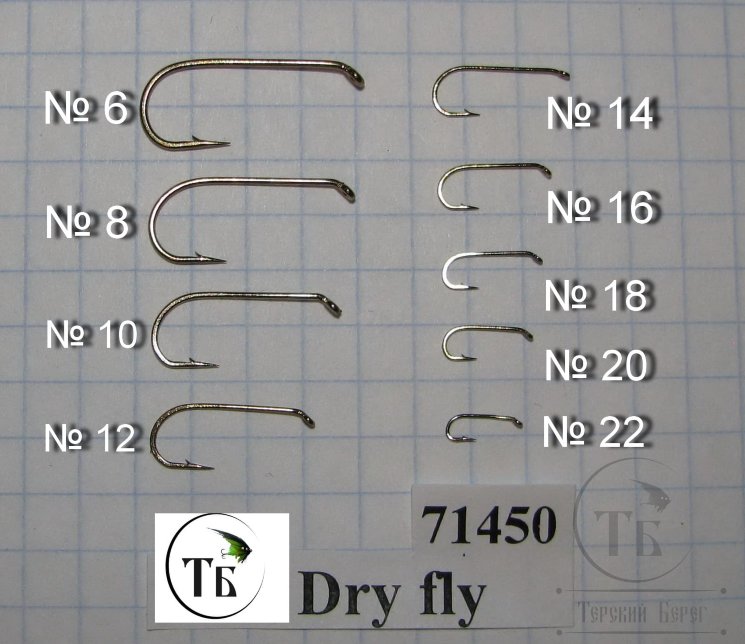Kumho Dry Fly 71450 № 22 ( 10 шт )