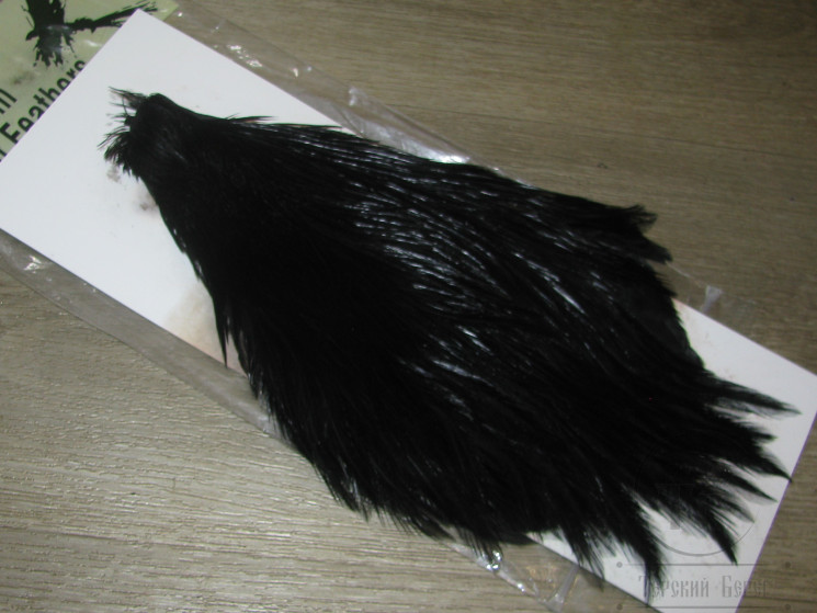 Скальп петуха MAGNUM #1 Cape Black METZ