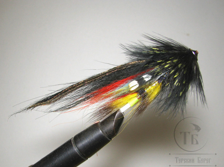 Муха лососёвая Turbo Pl. FF ( 46 ) Scott T 8,0 mm. 10 sm.