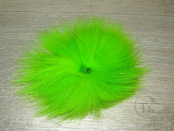 Хвост арктического песца жёлто зеленый / Arctic Fox Tail Chartreuse ( отборный + ) 