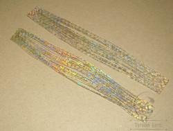 Резиновые ножки Rubber Legs CR 27 Crystal Hol Silver