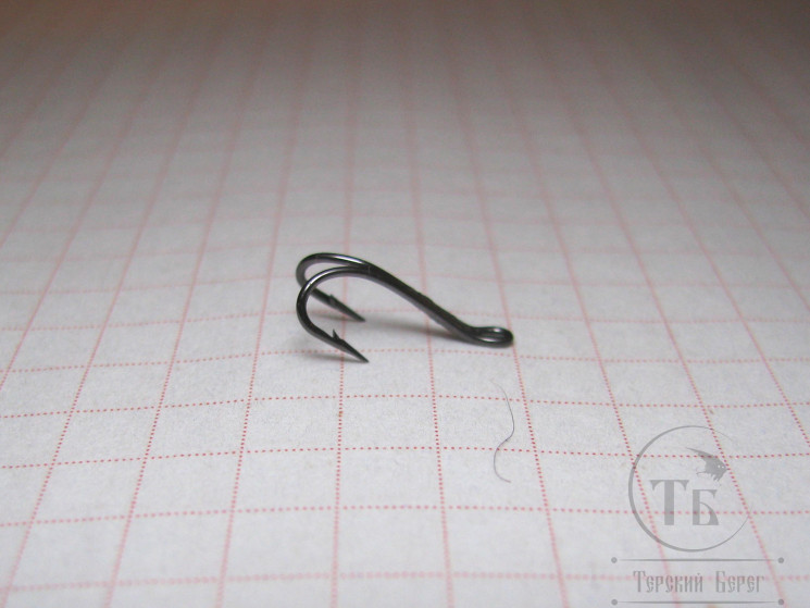 Двойник черный никель Mustad DL71UP BLN № 14 ( 10 шт. )