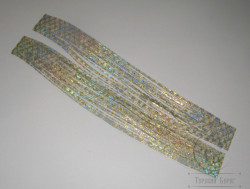 Резиновые ножки Rubber Legs CR 28 Crystal Silver Gold