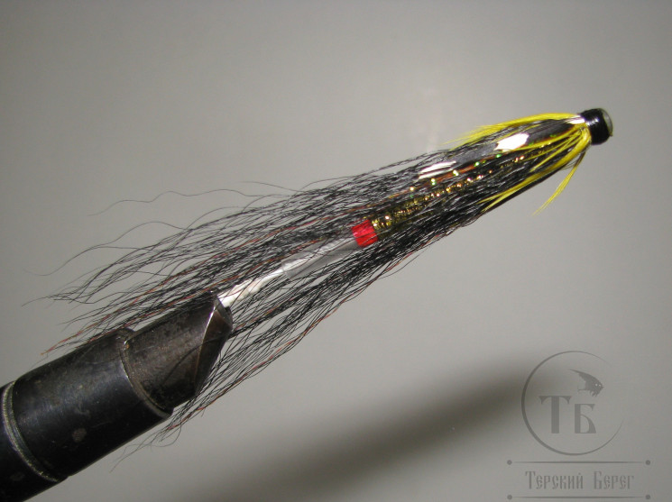 Муха лососёвая английское крыло WG Tube ( 16 ) Plastic 1.5 дюйма Yokanga GK GC Var.