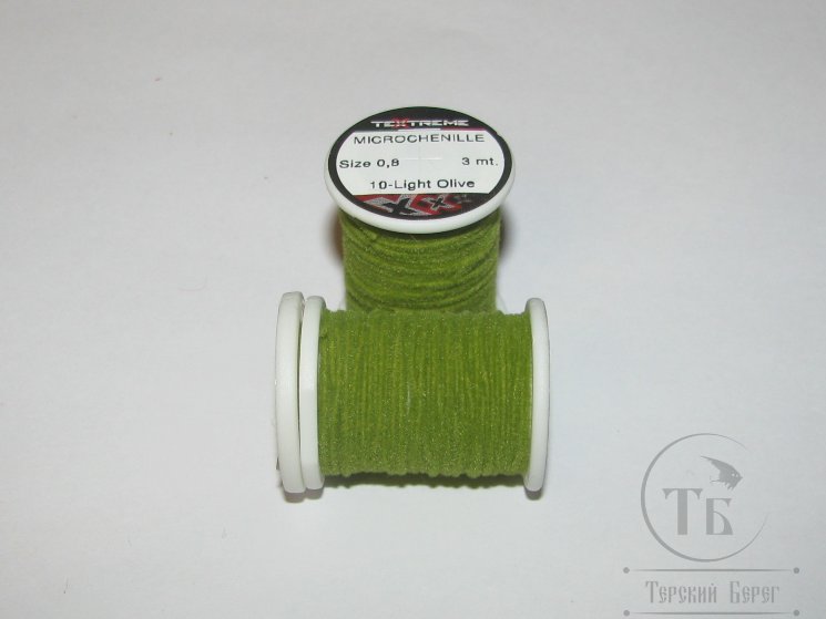 Микро синель Microchenille Lt Olive 0,8 мм 3 м Textremе