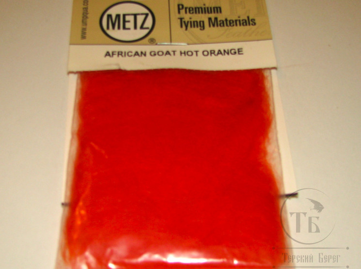 Даббинг козы огненно оранжевый African Goat Dub Hot Orange Metz