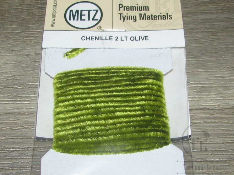 Синель Round Chenille 2 Lt. Olive Metz