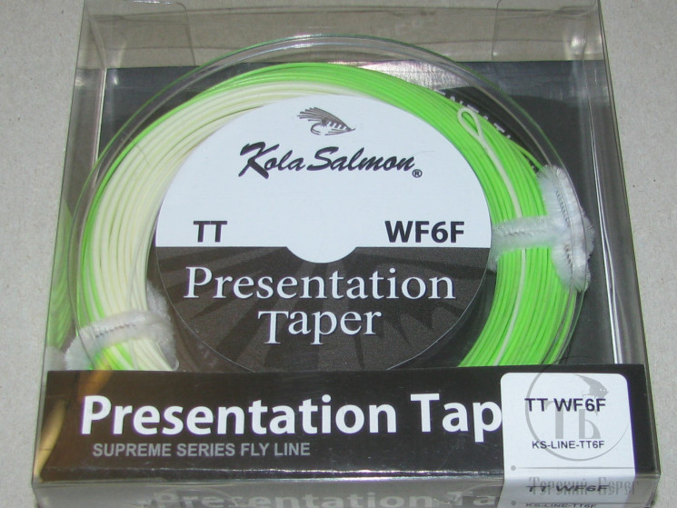 Шнур одноручный плавающий Presentation TT WF6F #6  Kola Salmon 