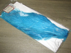 Скальп петуха Chinese Streamer Rooster Neck # 1 Silver Doс. Blue Wapsi