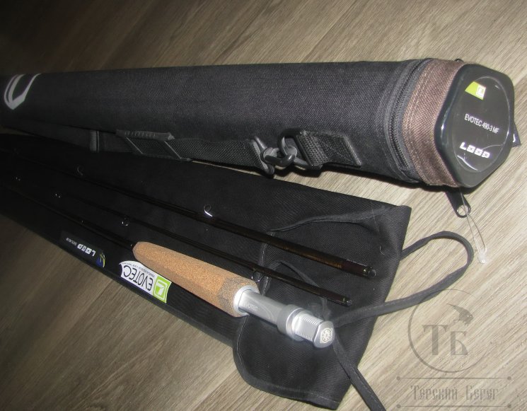 Одноручное нахлыстовое удилище LOOP Evotec 490-3 MF