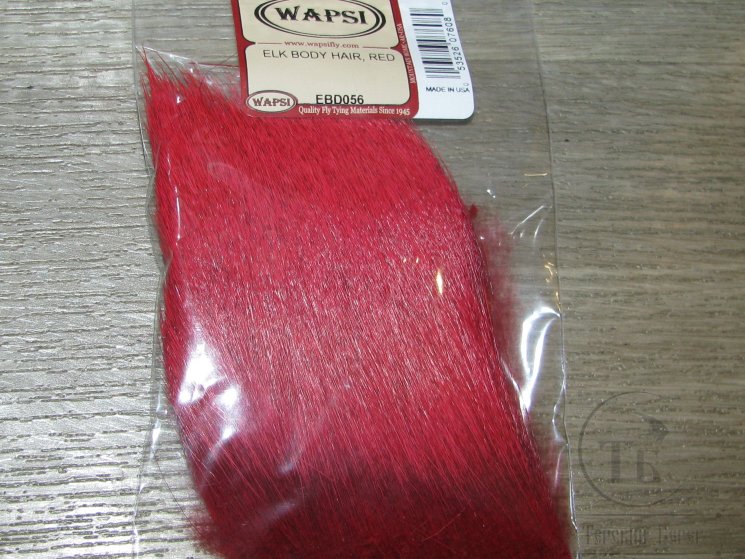  Мех лося Elk Body Hair Red Wapsi
