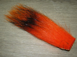 Мех барсука оранжевый длинный / Badger Fur Orange Long