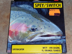 Нахлыстовый шнур Spey Switch Speydicator WF 7F 490 gr Fl. Orange / Sunrise Airflo
