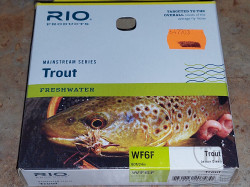 Нахлыстовый шнур Trout Freshwater WF 6F 80 F- 24 m Lemon Green RIO