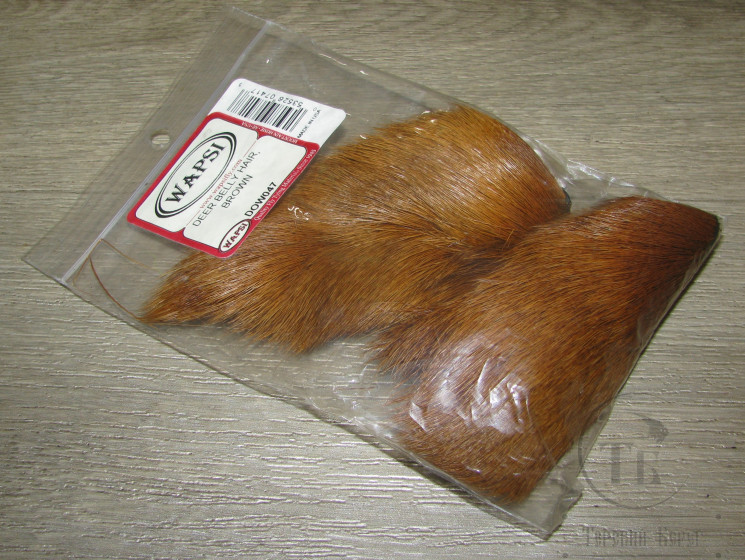 Мех оленя коричневый / Deer Belly Brown Wapsi