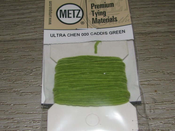 Синель Ultra Chenille 000 Caddis Green METZ 