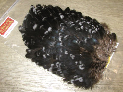 Курица седло 4B Hen Saddle Black / White Var. Whiting