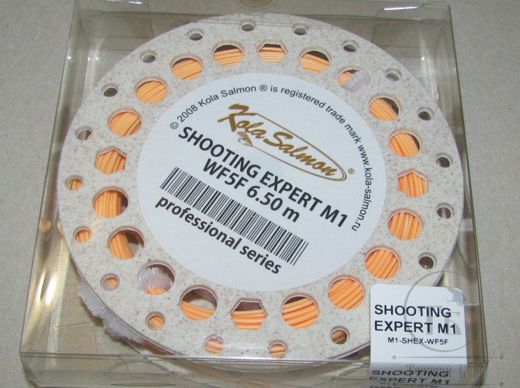 Шнур одноручный плавающий Shooting Expert M1 WF5F #5 Kola Salmon