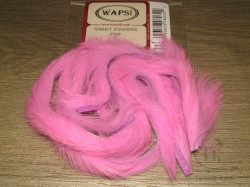 Зонкер кроличий 3-4 мм. ( узкий ) Zonker Strips Pink Wapsi