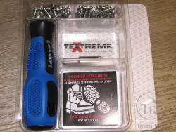 Набор для шипования ботинок на войлочной подошве Kit Tungsten Studs For Felt Sole Kit 24 pcs Textreme