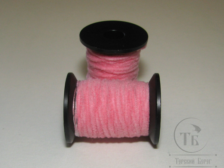 Микро синель Microchenille Pink 0,8 мм 5 м Терский берег