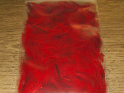 Перья CDC Red / Scarlet Md - Sm 0.7 gr