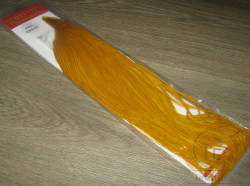 1/2 Скальпа петуха Whiting Dry Fly Pro Grade Cape White Dyed Cooper Olive