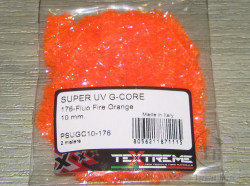 Синель Super G-Core 10 мм. Fl. Fire Orange Textreme