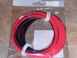 Шнур одноручный тонущий ( петли  с двух сторон ) Sinking Line WF-6S/FS 90 ft.Red  Black 